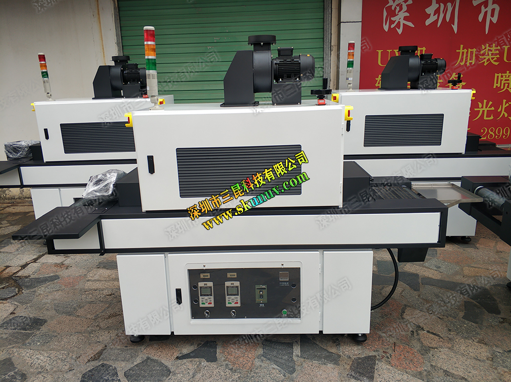 【油墨固化】皮尺UV油墨固化选择三KunUVLED固化设备