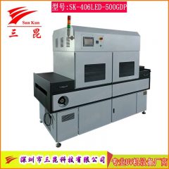 可调宽窄UV汞灯固化机加上下排风水冷PCB三防漆立式隧道炉
