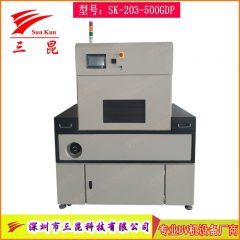 电动升降UV光固设备365nm胶水PCB三防漆专用节能双汞灯UV固化炉