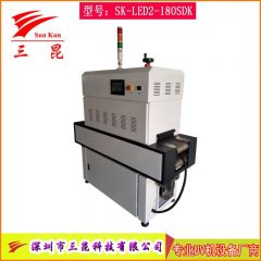水冷双通道UVLED固化炉触摸屏365nm冷光源高效UVLED固化设备